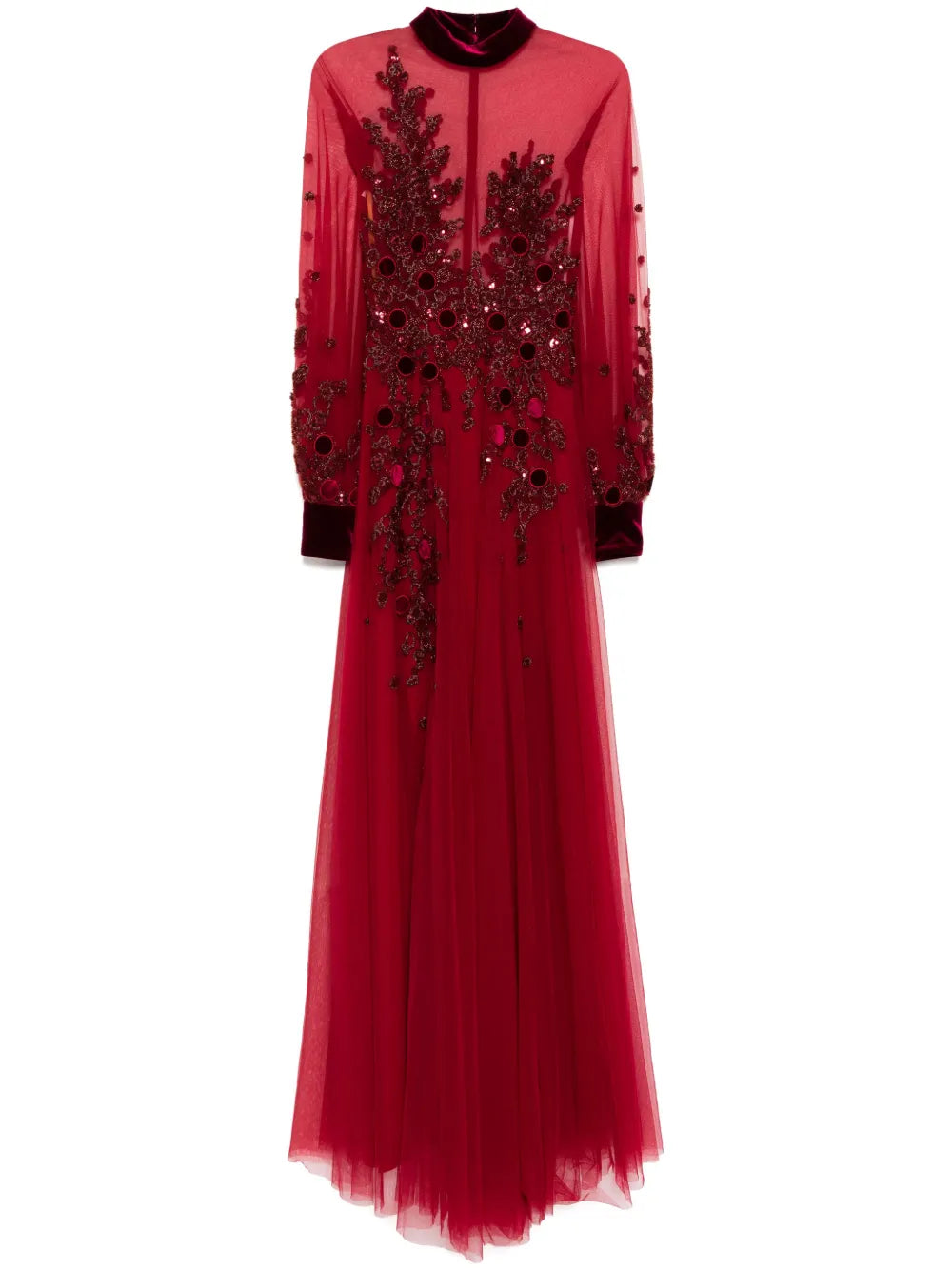 Saiid Kobeisy Bead Embellished Dress