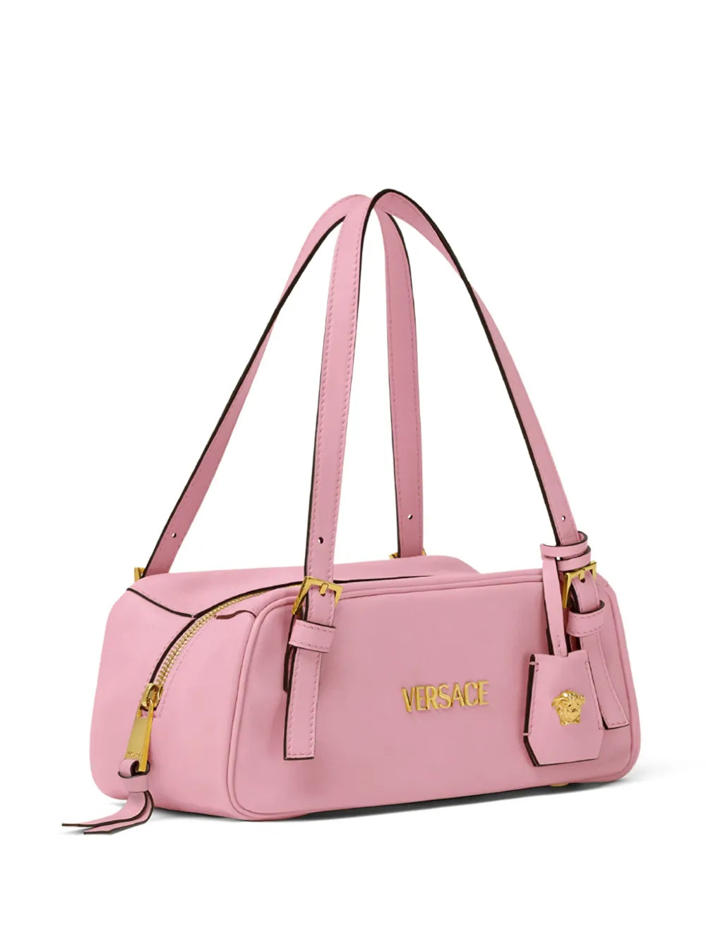 Versace Tag Bowling Shoulder Bag