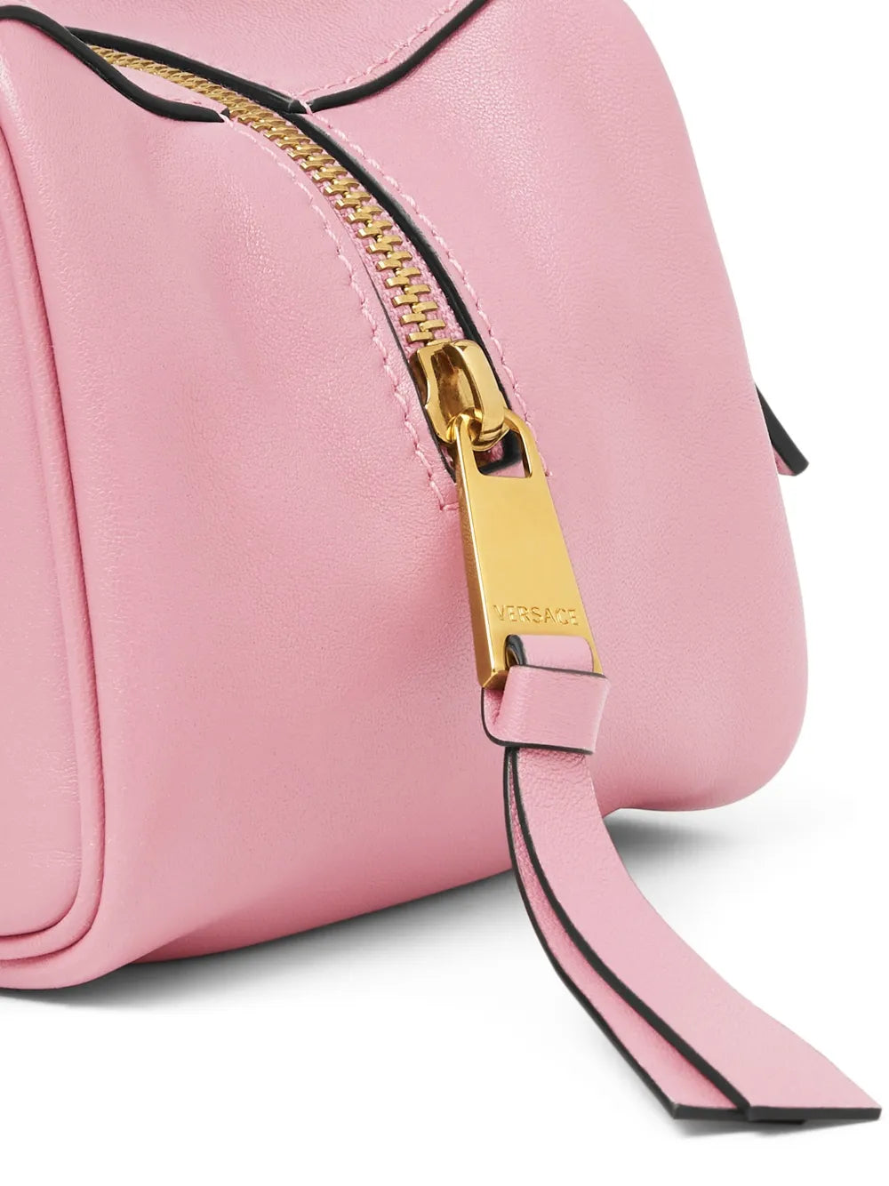 Versace Tag Bowling Shoulder Bag