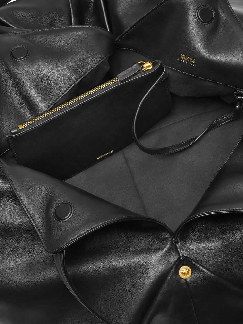 Versace Large Protea Shoulder Bag