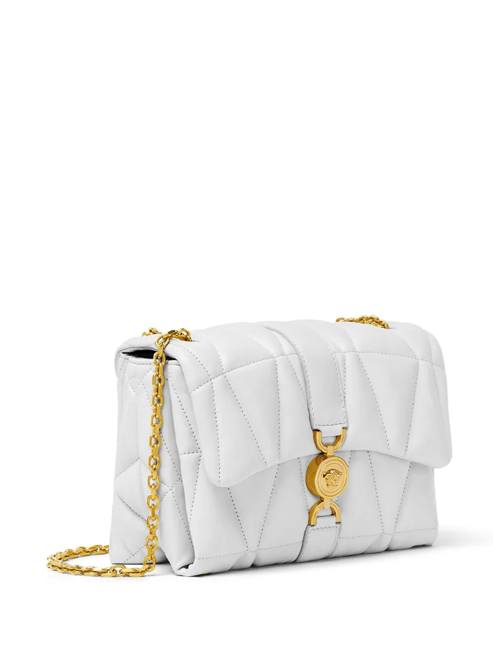 Versace Kleio Quilted Shoulder Bag