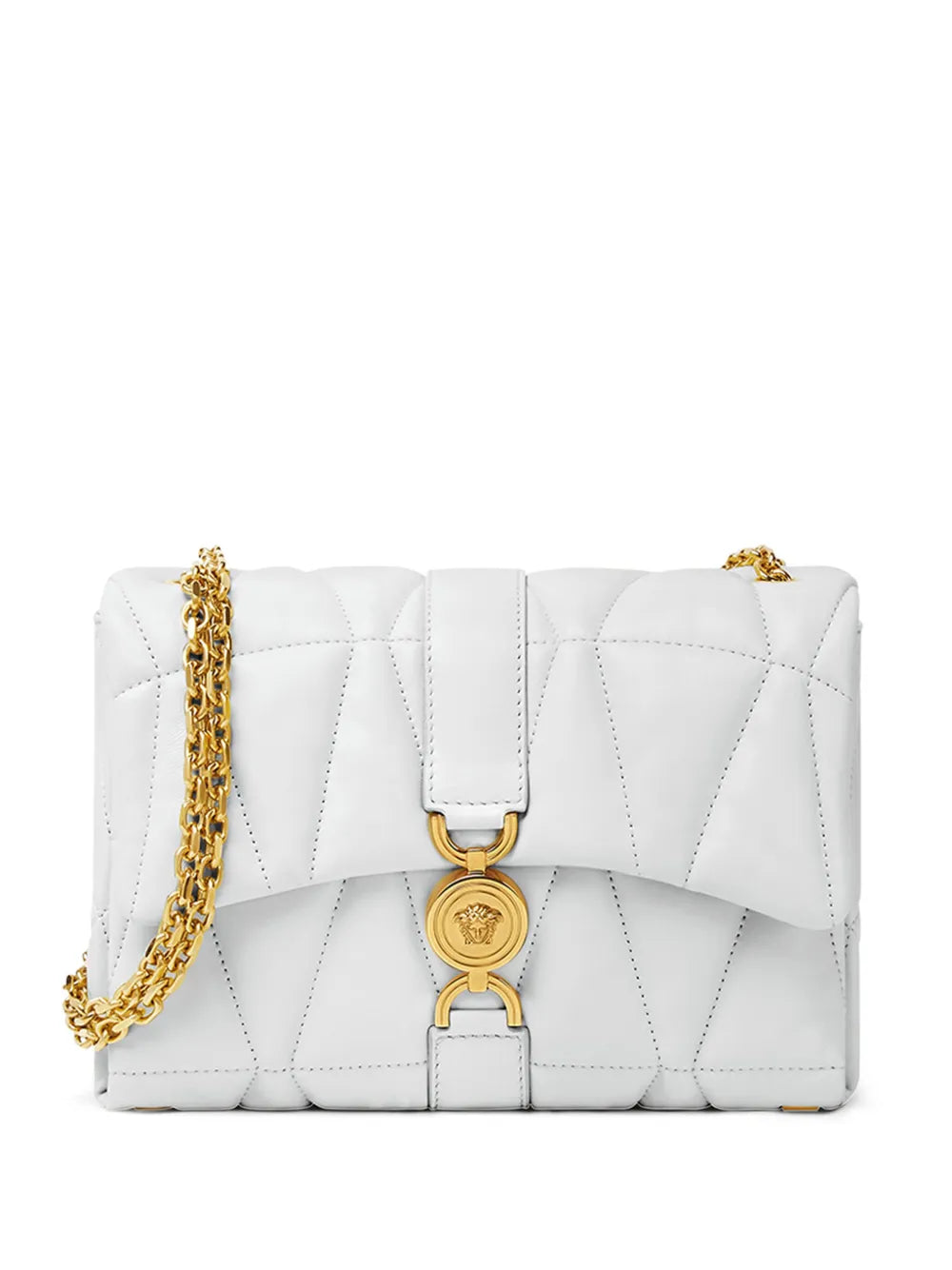 Versace Kleio Quilted Shoulder Bag