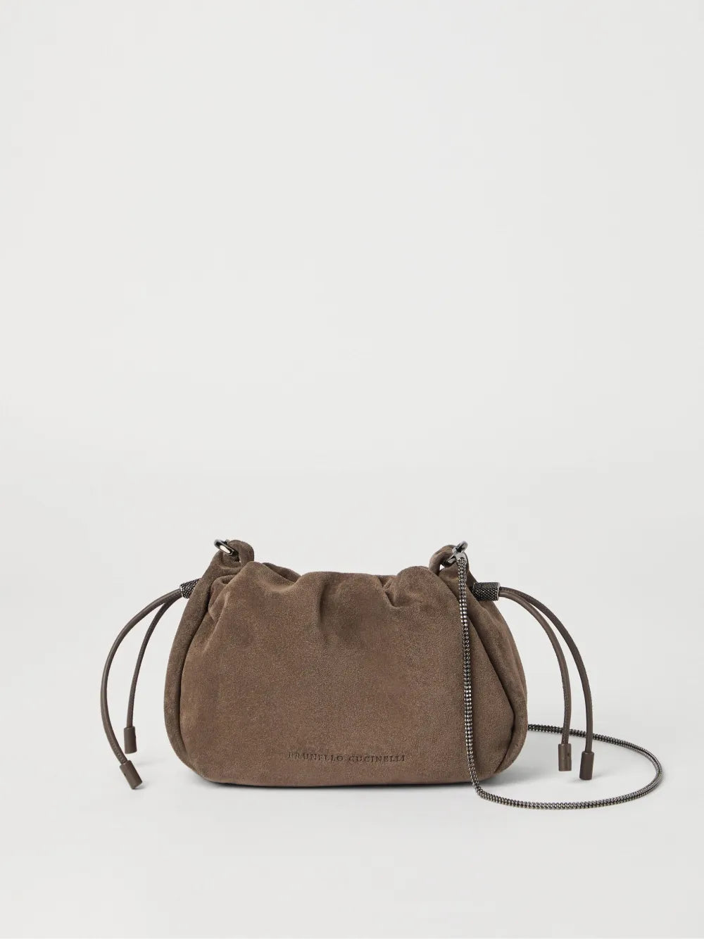 Brunello Cucinelli Suede Shoulder Bag