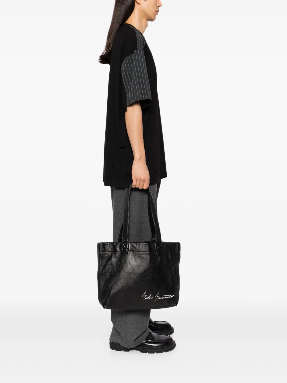 Yohji Yamamoto Leather Shoulder Bag