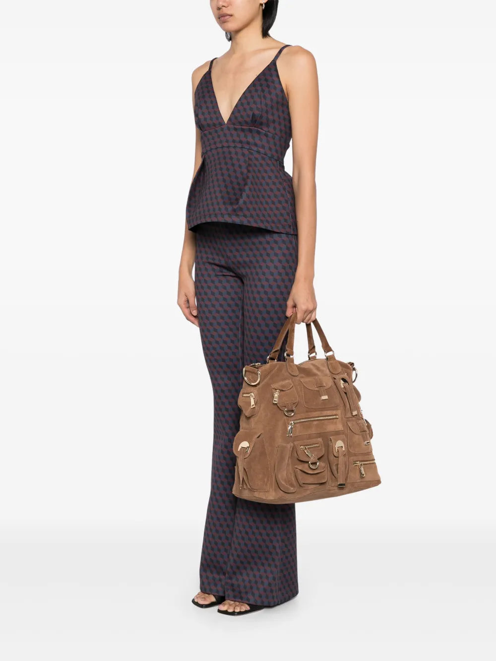 Cynthia Rowley Cargo Pocket Shoulder Bag