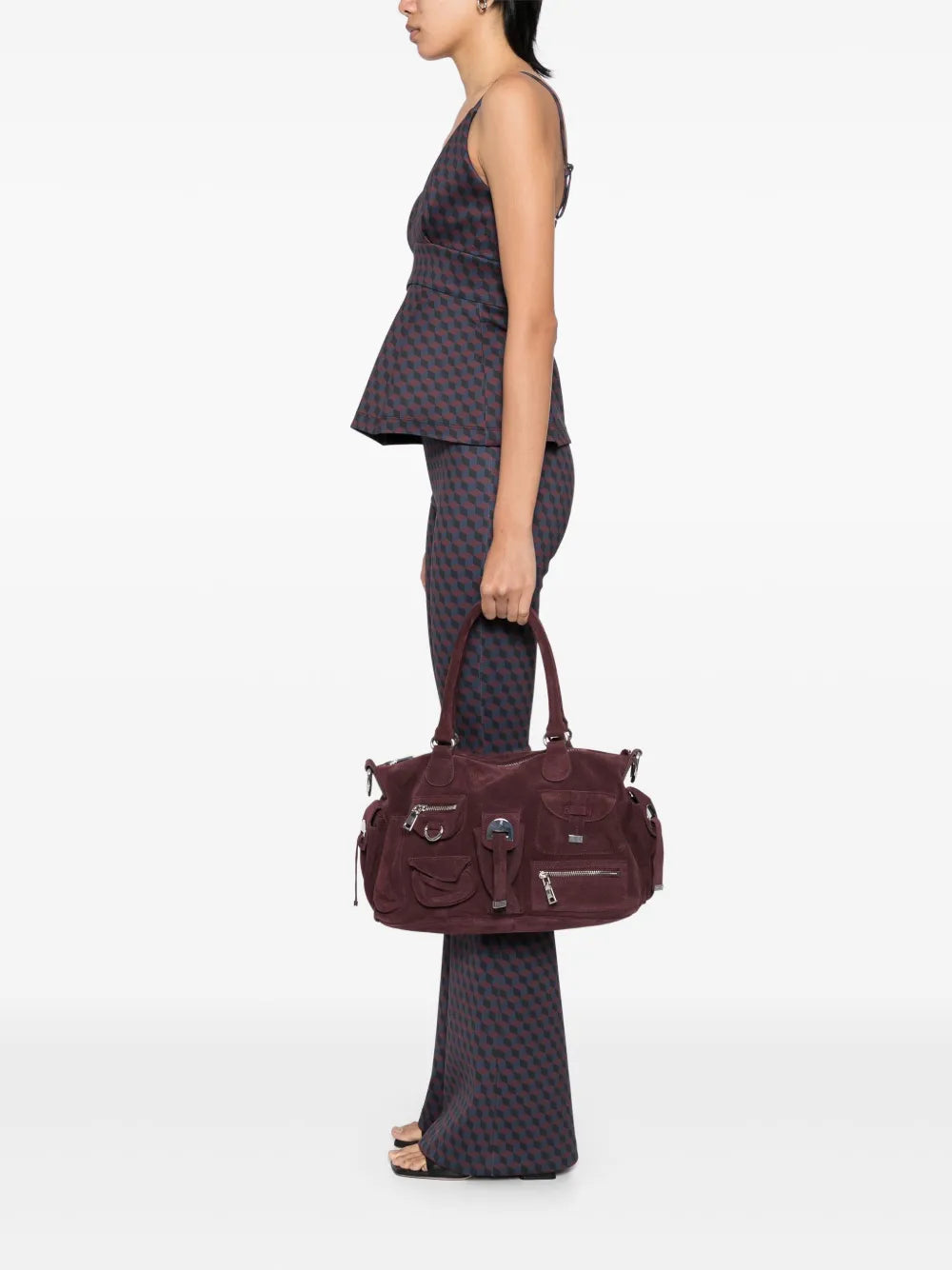 Cynthia Rowley Cargo Pocket Shoulder Bag