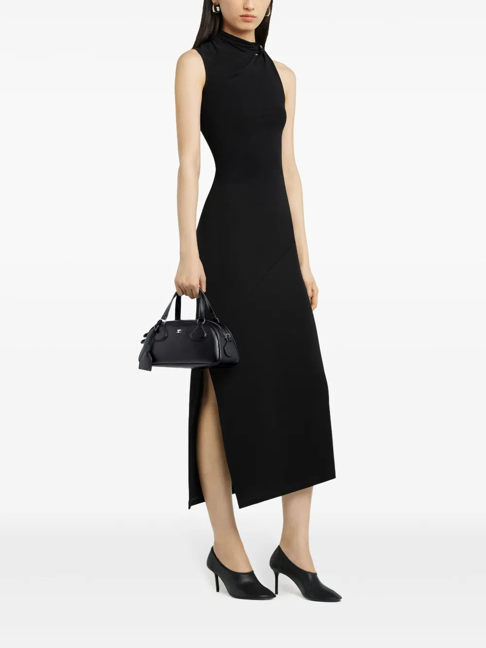 Courreges Friday Bowling Shoulder Bag