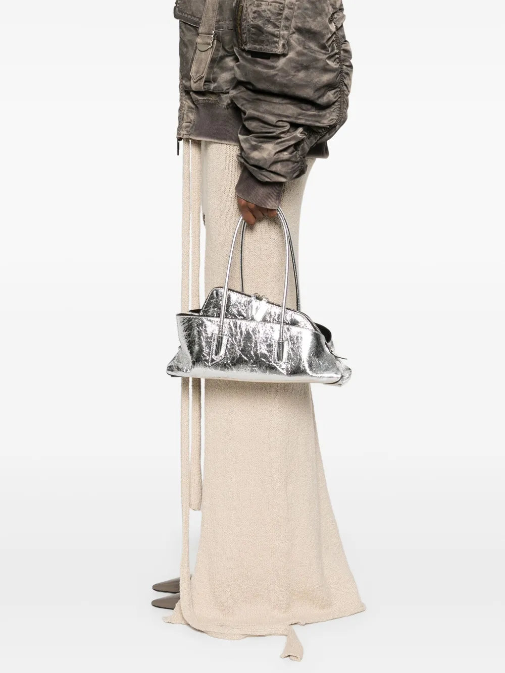 The Attico Small La Passeggiata Shoulder Bag