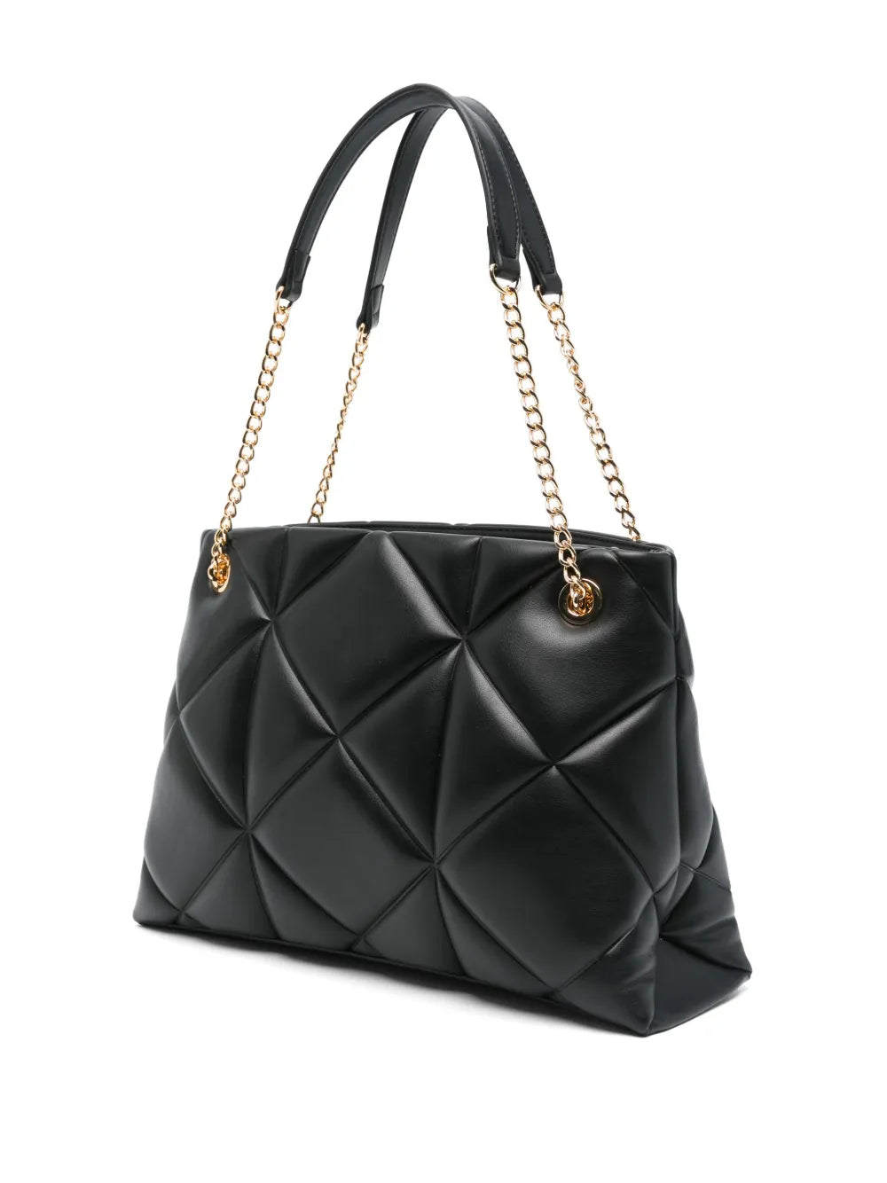 Love Moschino Logo Plaque Shoulder Bag