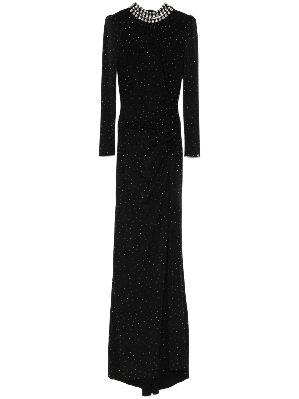 Nissa Crystal Embellished Maxi Dress