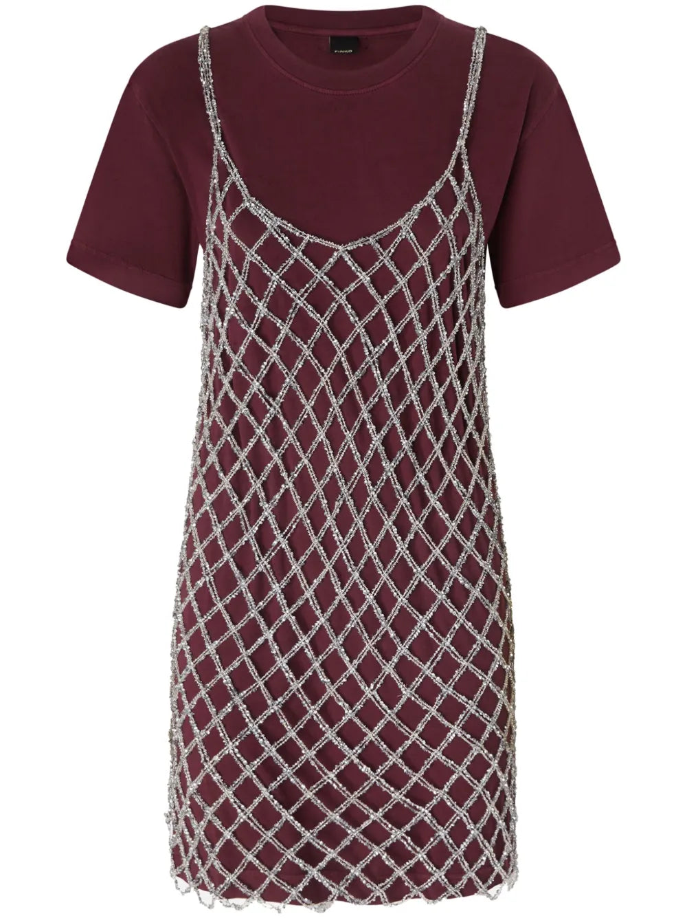 Pinko Layered Midi Dress