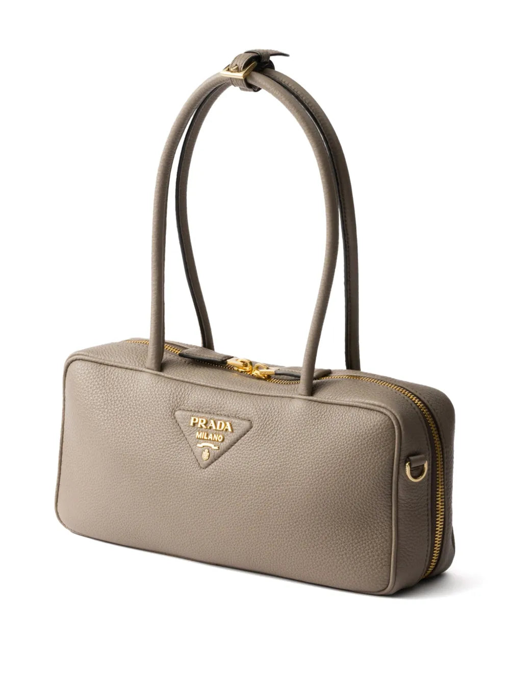 Prada Medium Leather Top Handle Bag