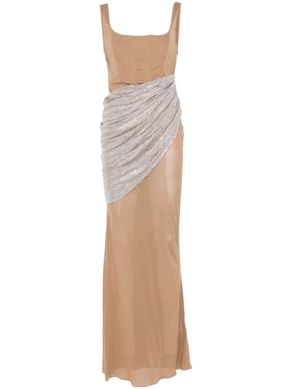 Giuseppe Di Morabito Rhinestone Embellished Gown