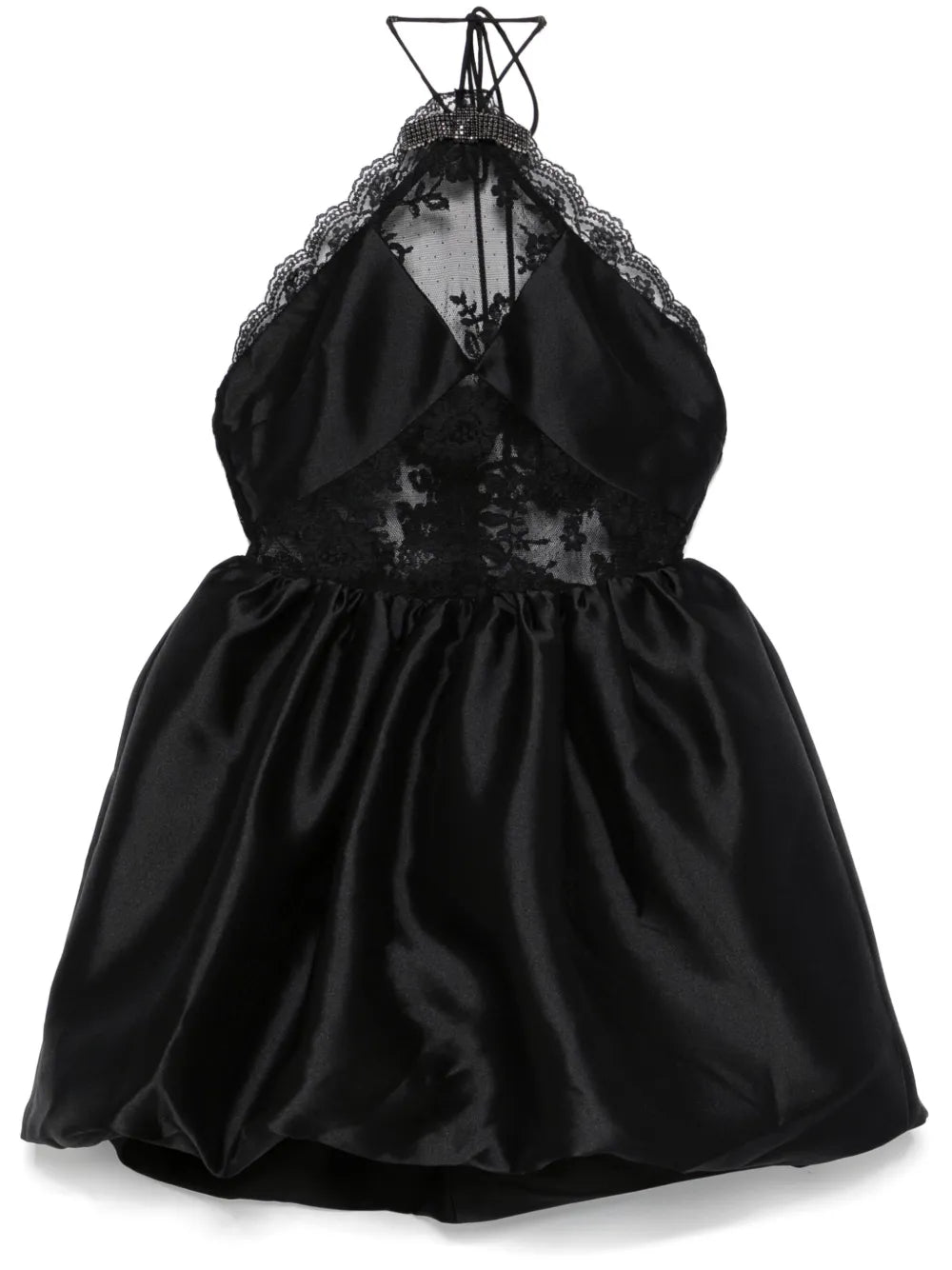 Self Portrait Lace Detailed Mini Dress