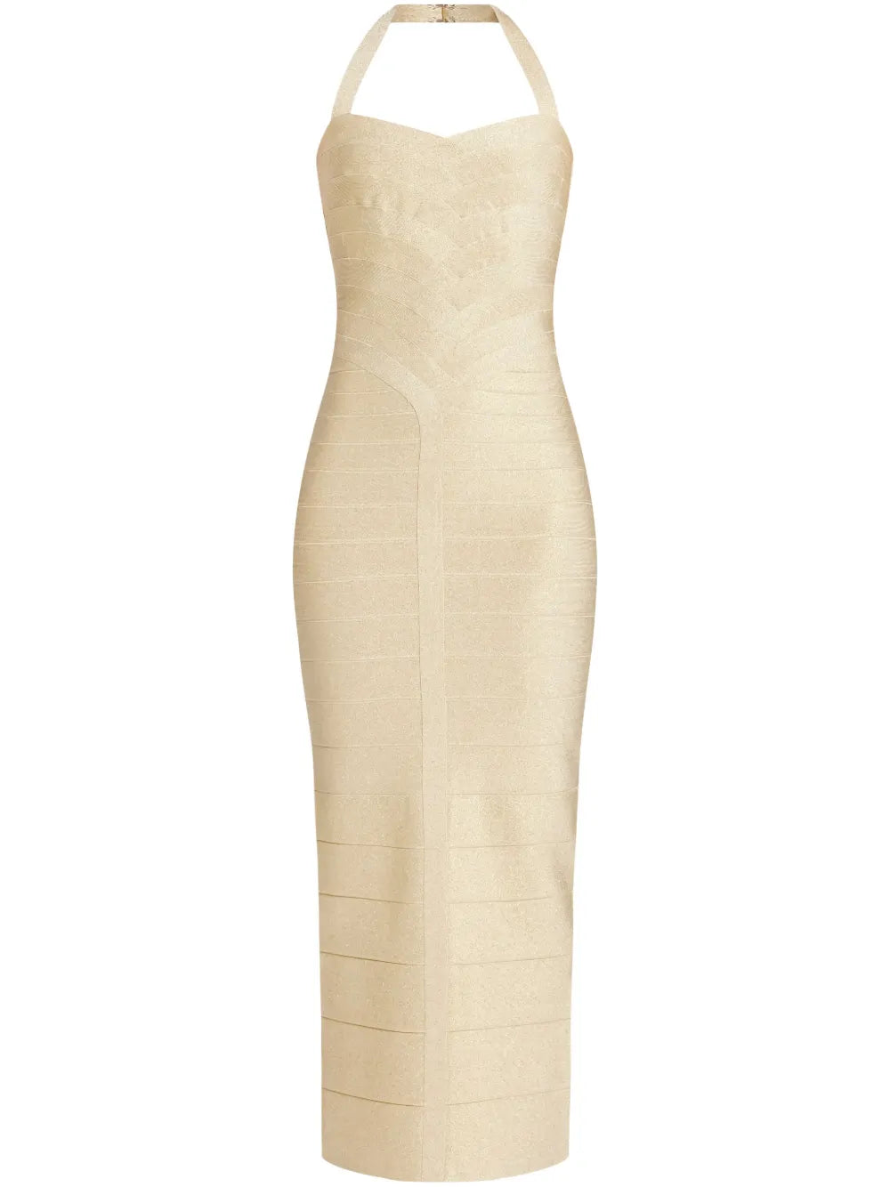 Herve Leger The Metallic Iris Dress