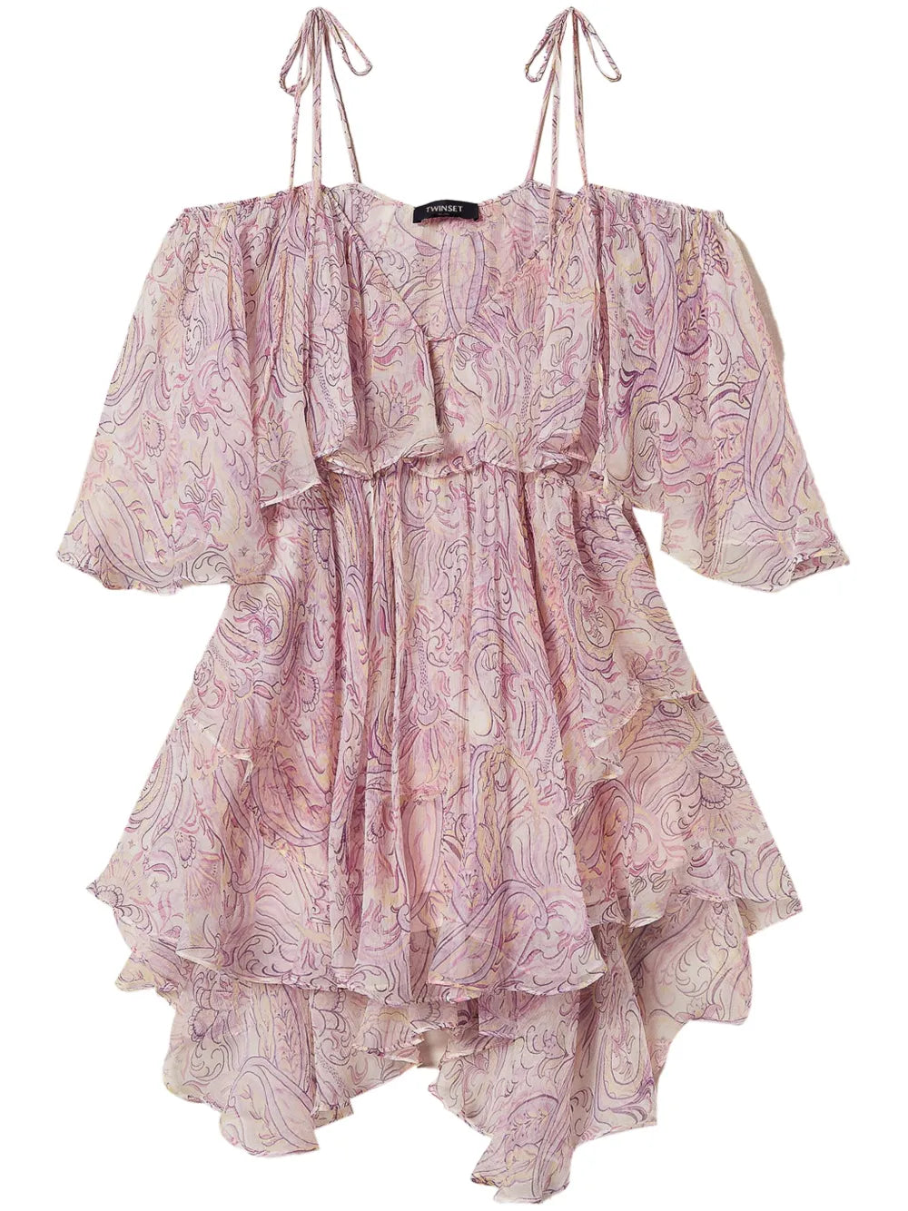 Twinset Ruffled Mini Dress