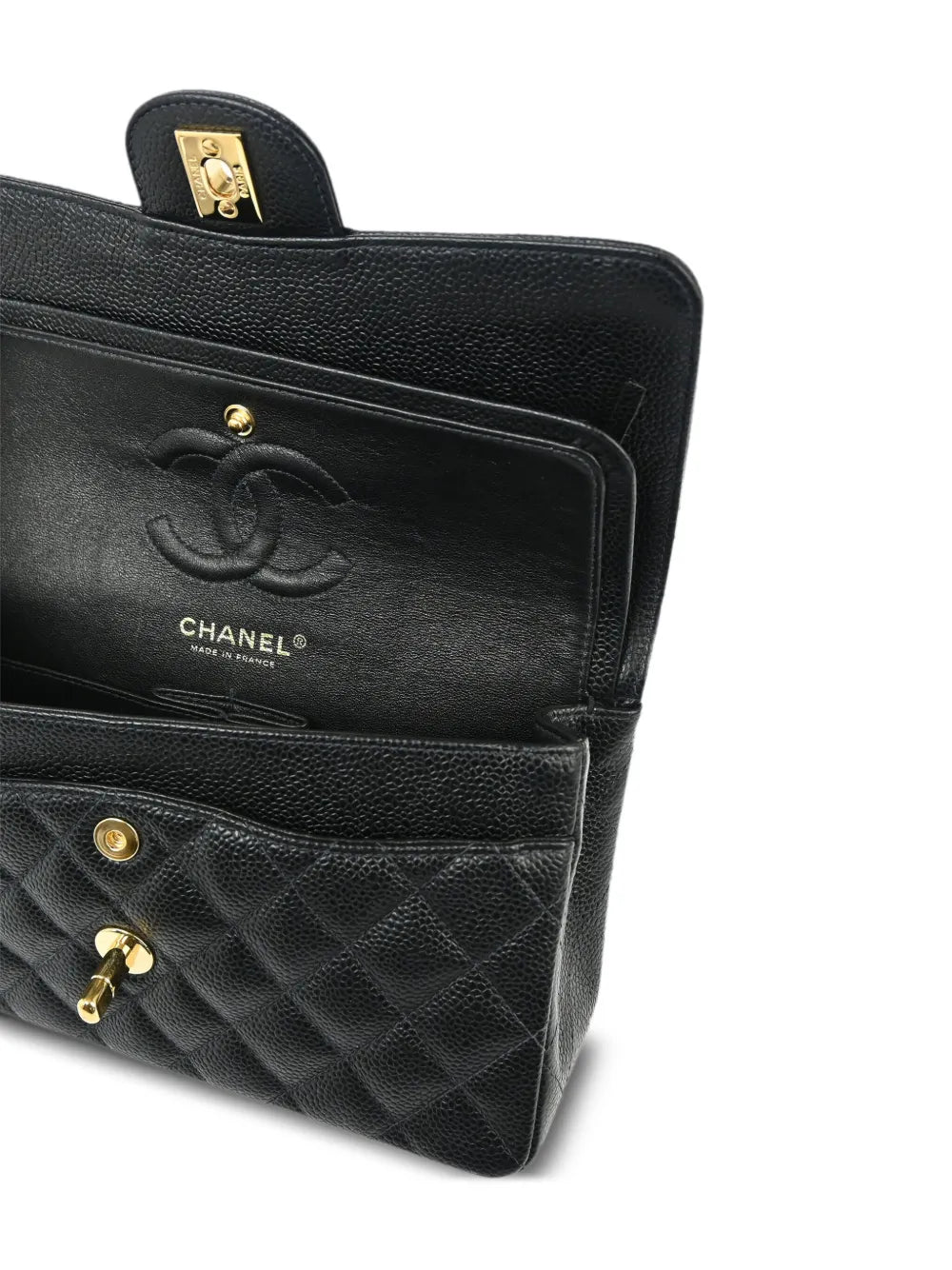 Chanel Pre Owned 2005 Small Classic Double Flap Shoulder Bag