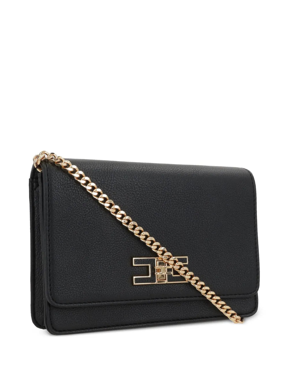 Elisabetta Franchi Groumette Chain Shoulder Bag