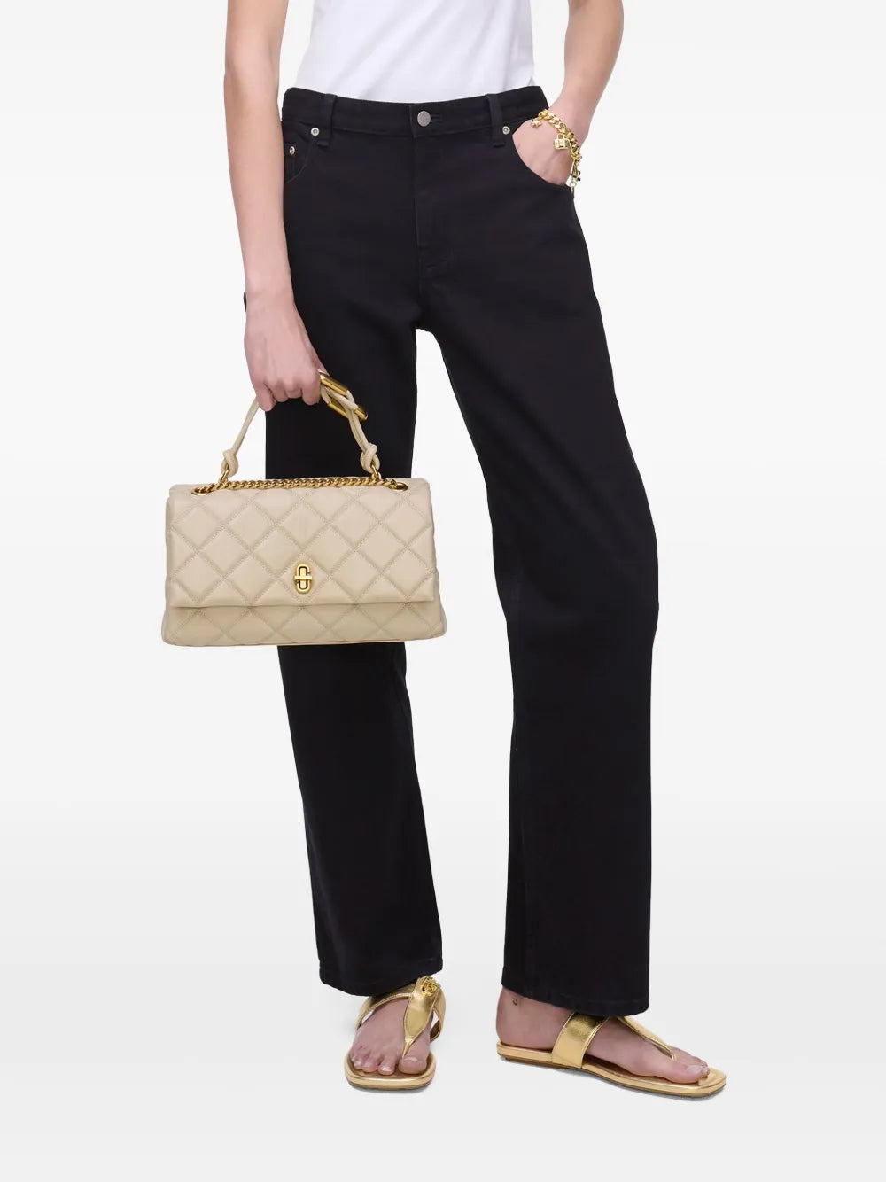 Marc Jacobs The Quilted Dual Convertible Shoulder Bag