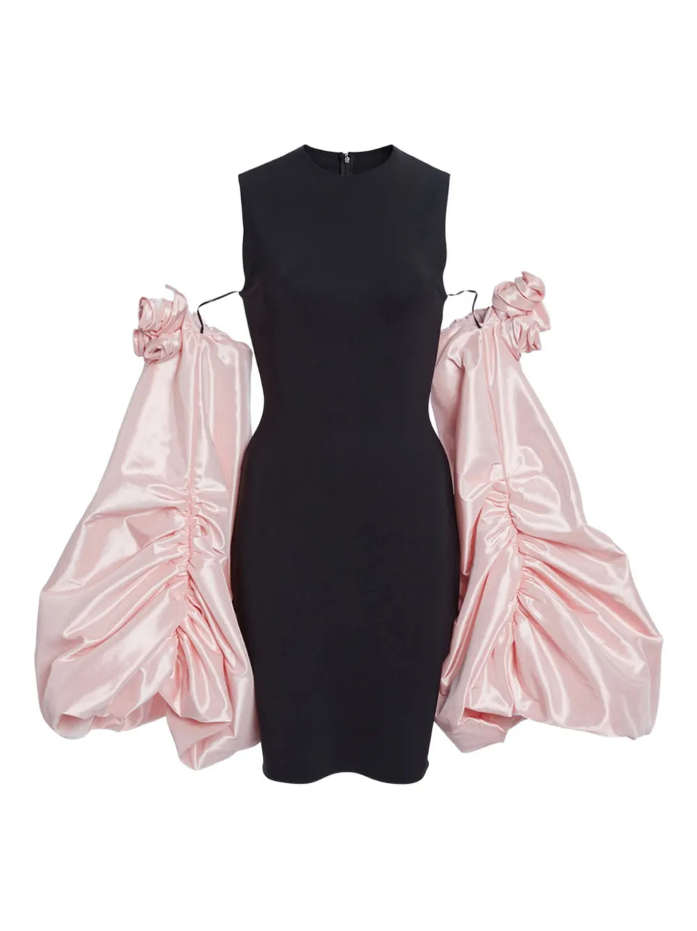 Coperni Taffeta Sleeved Dress