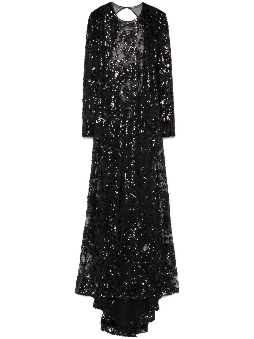 Victoria Beckham Sequined Tulle Gown