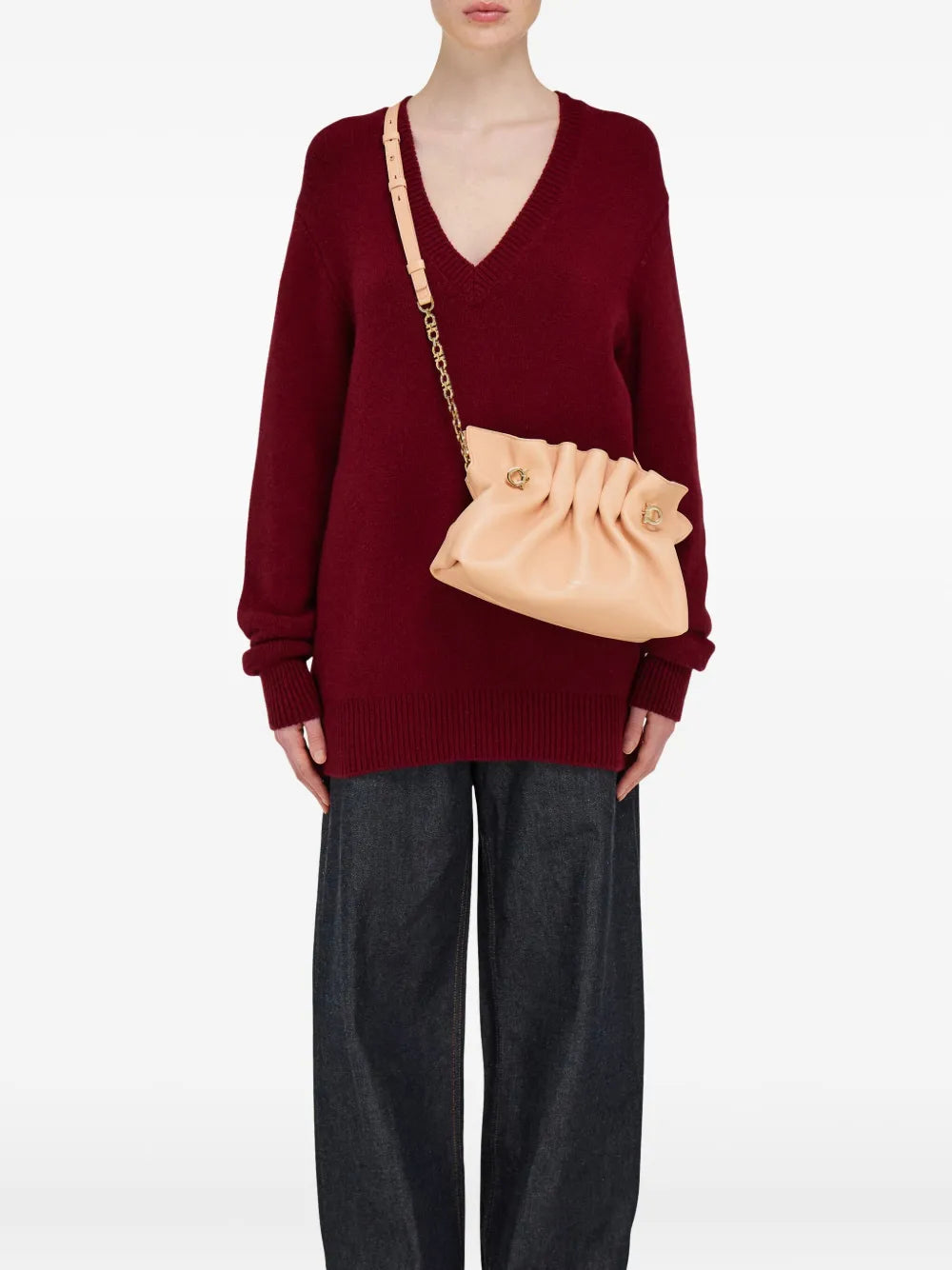 Ferragamo Small Soft Shoulder Bag