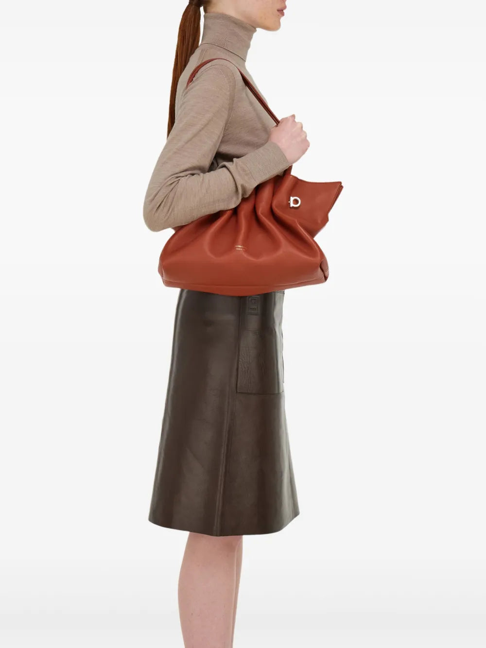 Ferragamo Medium Soft Shoulder Bag