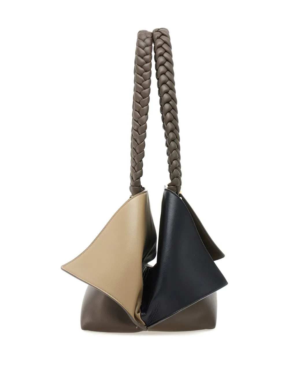 Ferragamo L Leather Shoulder Bag