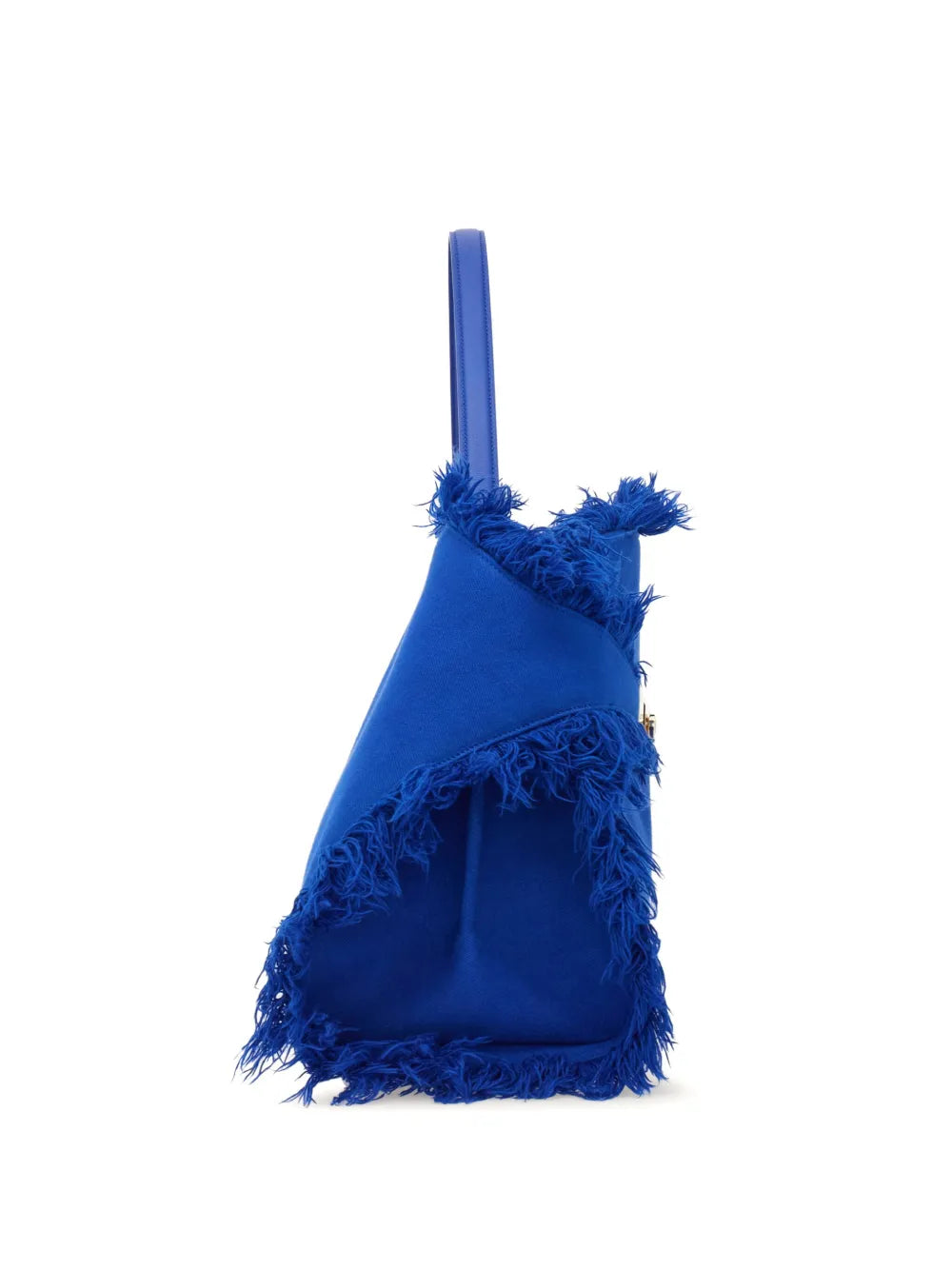 Ferragamo Large Hug Fringe Detail Shoulder Bag