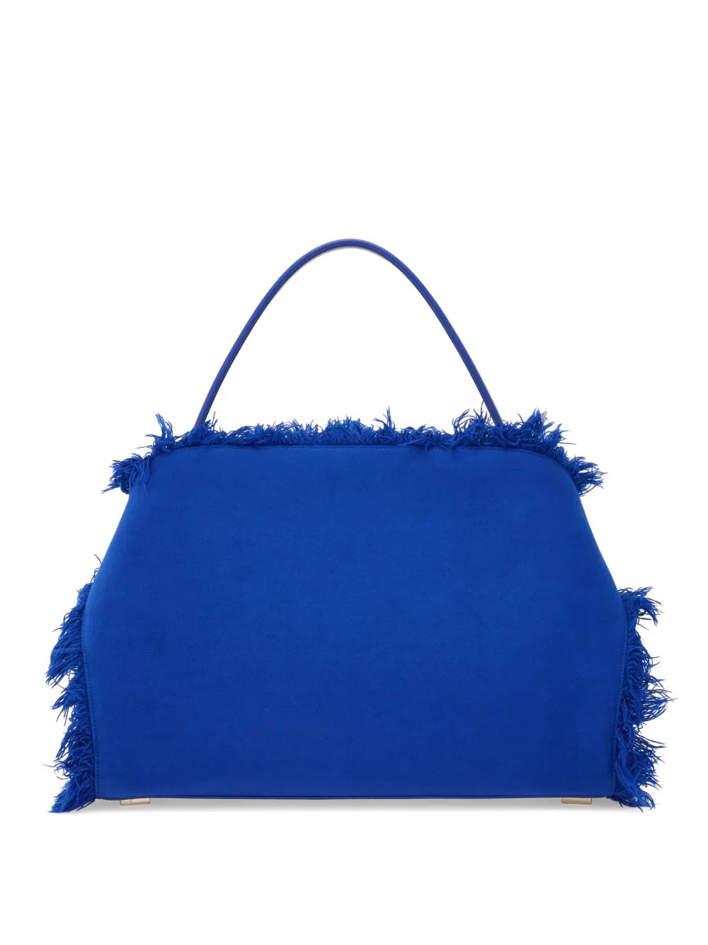 Ferragamo Large Hug Fringe Detail Shoulder Bag