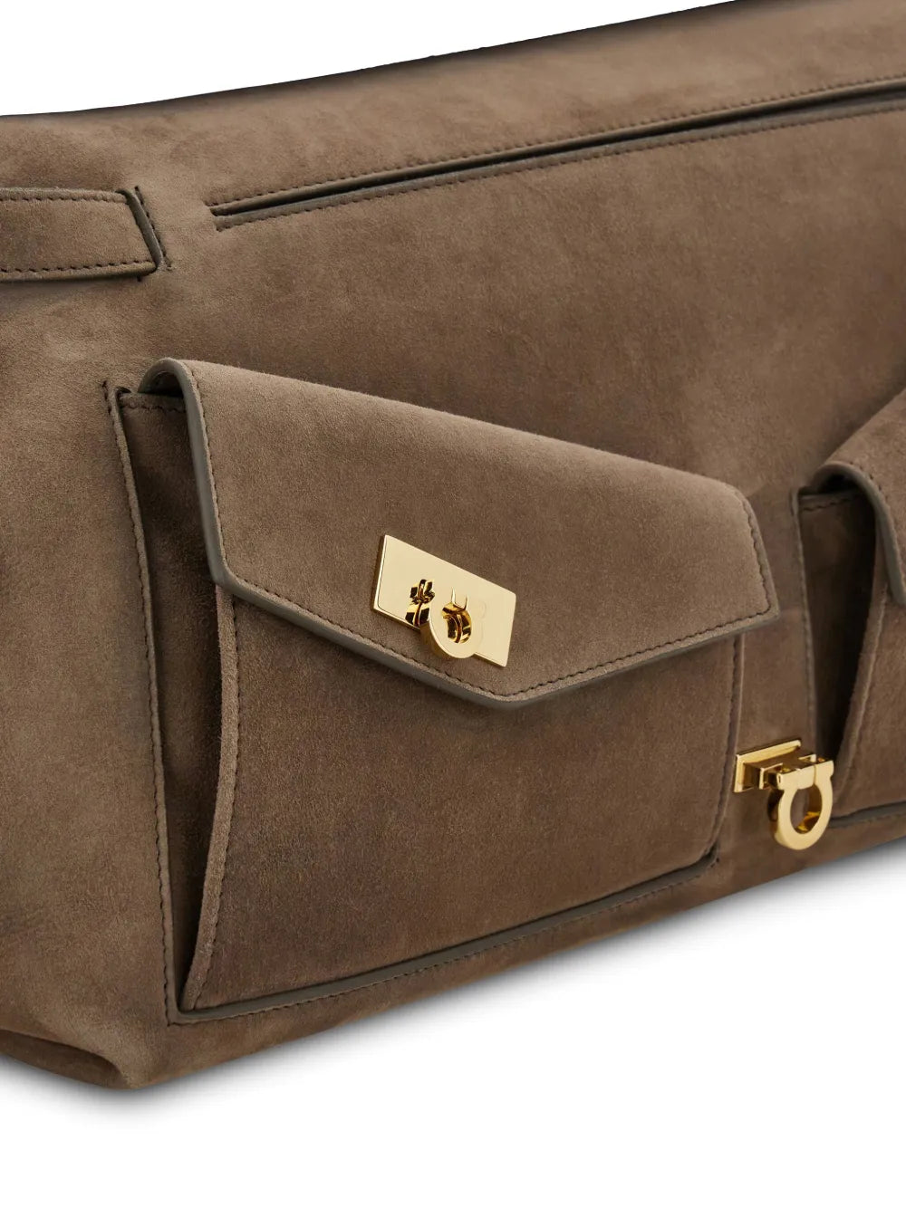 Ferragamo Large Hug Clutch Bag