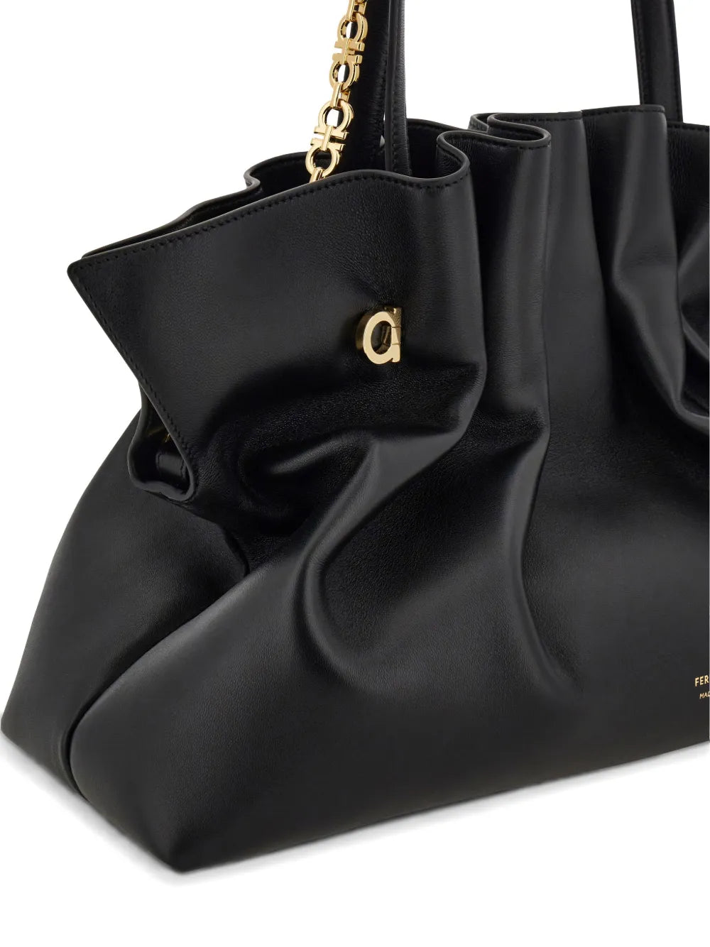 Ferragamo Large Soft Shoulder Bag