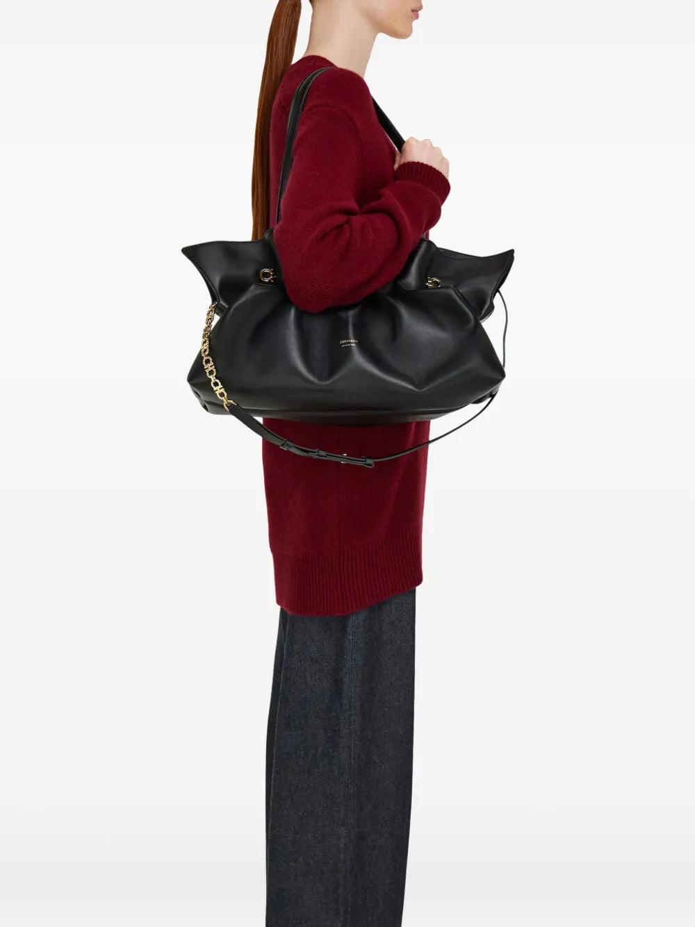Ferragamo Large Soft Shoulder Bag