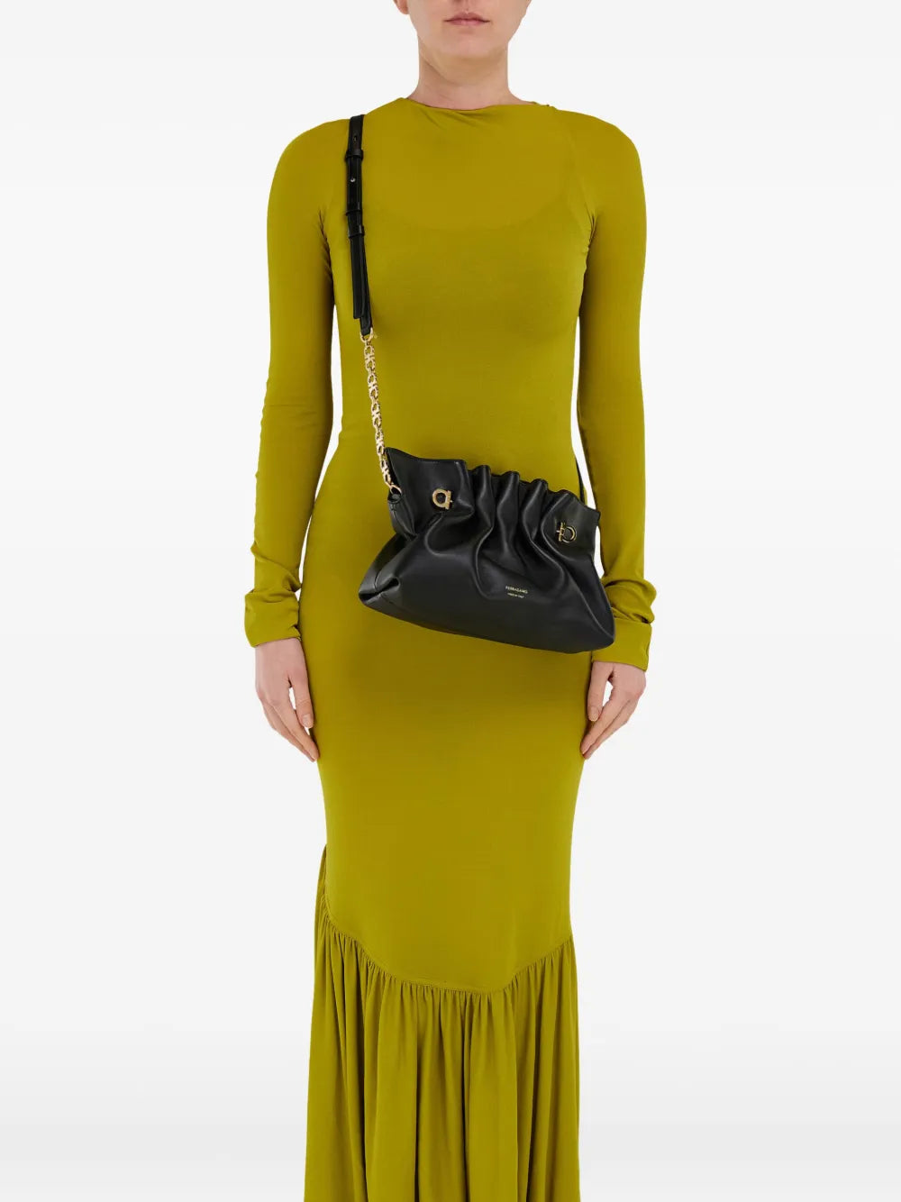 Ferragamo Small Soft Shoulder Bag