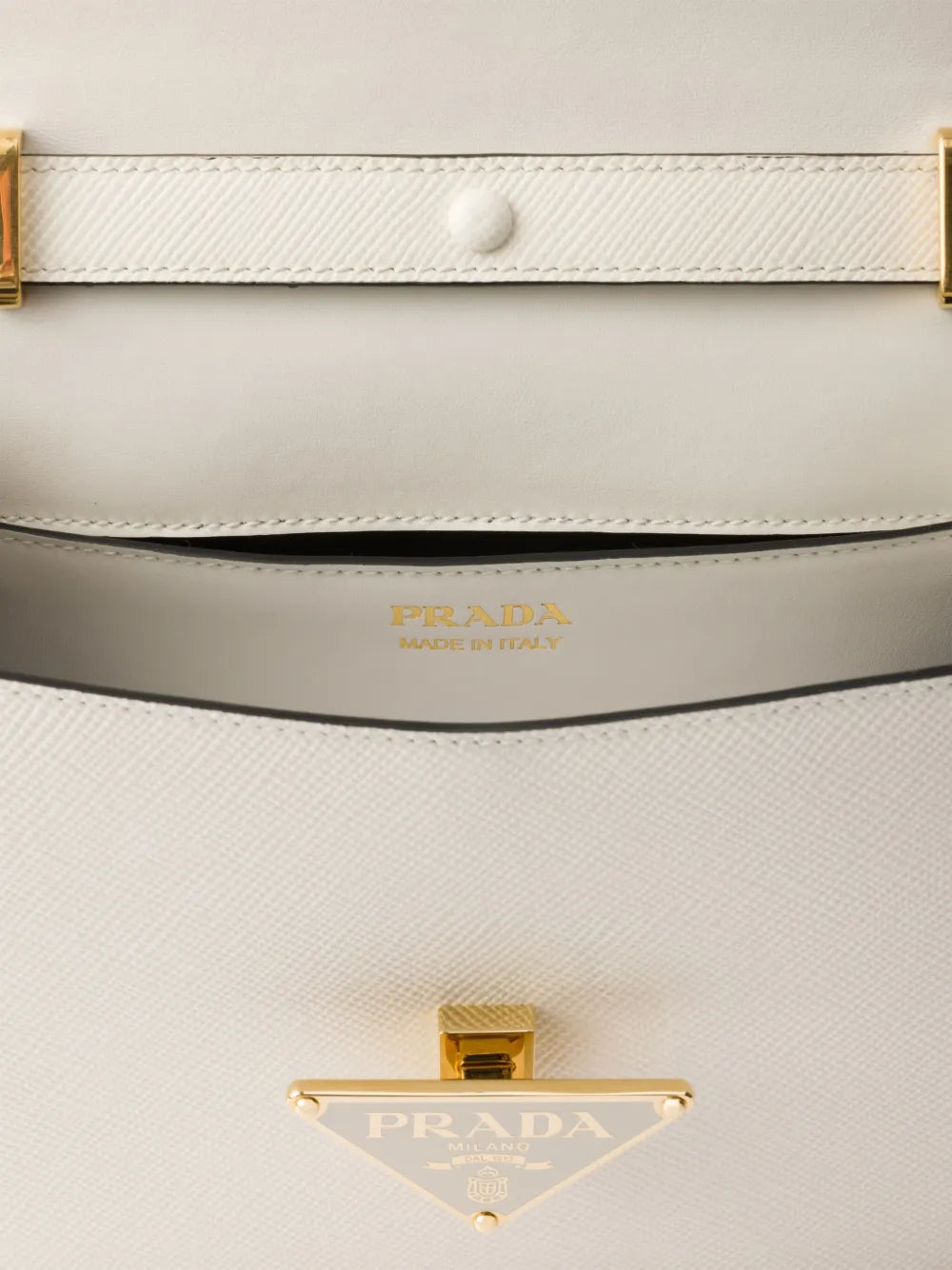 Prada Embleme Shoulder Bag