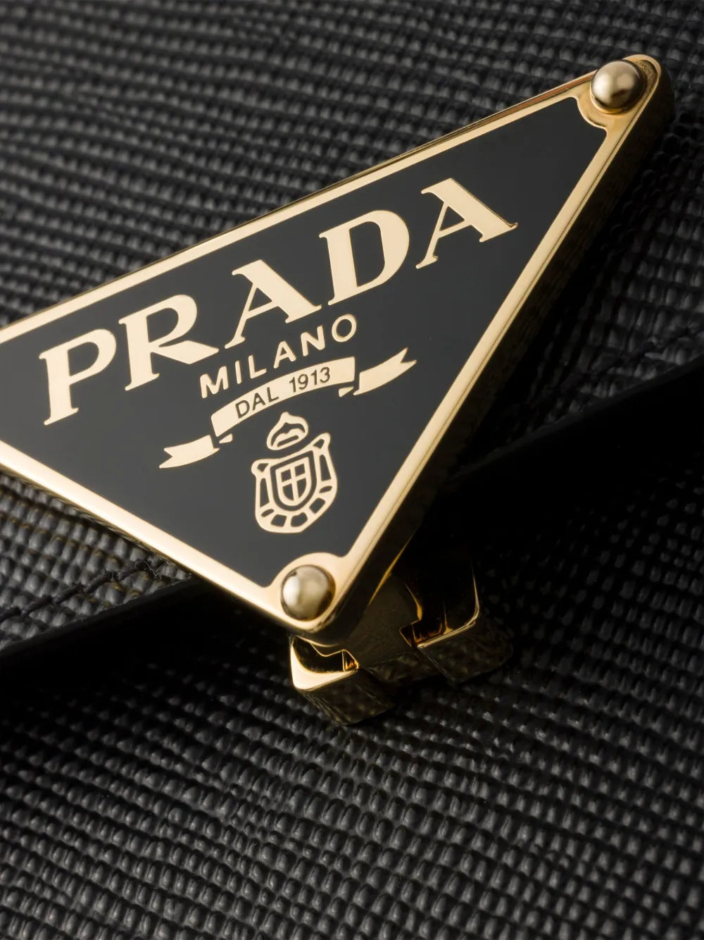 Prada Embleme Shoulder Bag