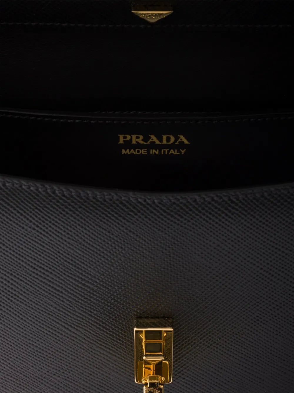 Prada Embleme Shoulder Bag
