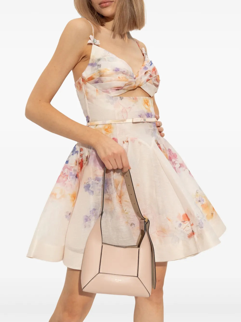 Jimmy Choo Small Diamond Hobo Bag