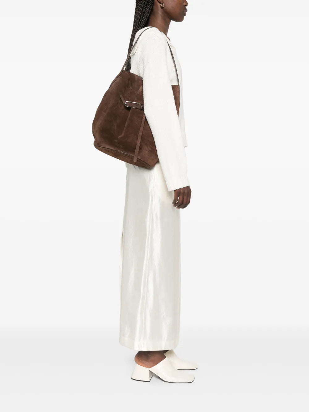Liffner Large Belted Shoulder Bag