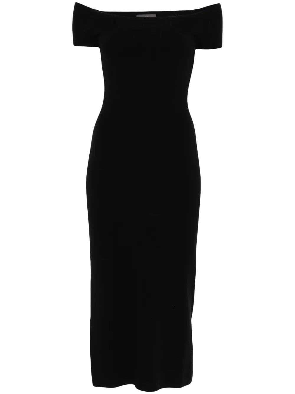 Bompard Bardot Neckline Midi Dress