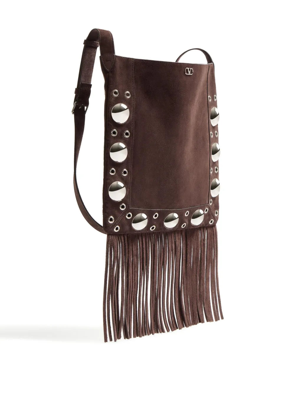 Valentino Garavani Nellcote Suede Shoulder Bag
