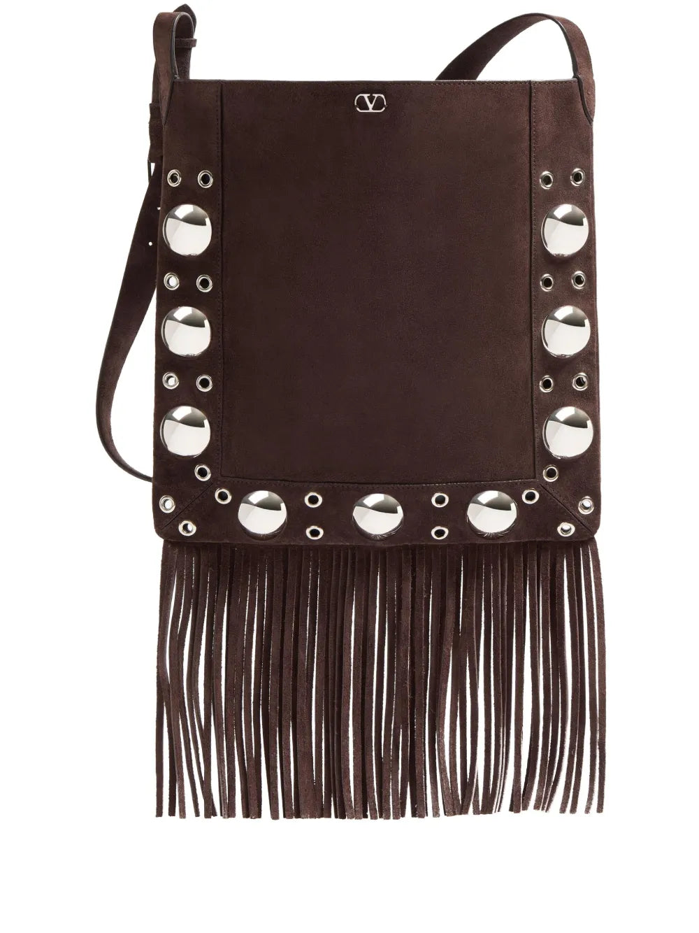Valentino Garavani Nellcote Suede Shoulder Bag
