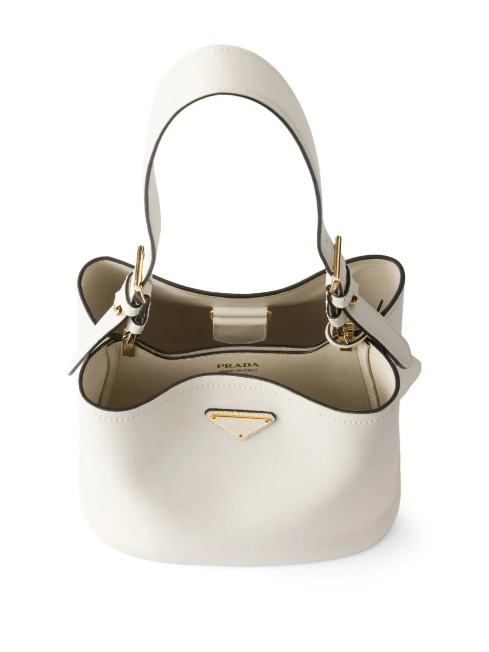 Prada Medium Spazzolato Bucket Bag