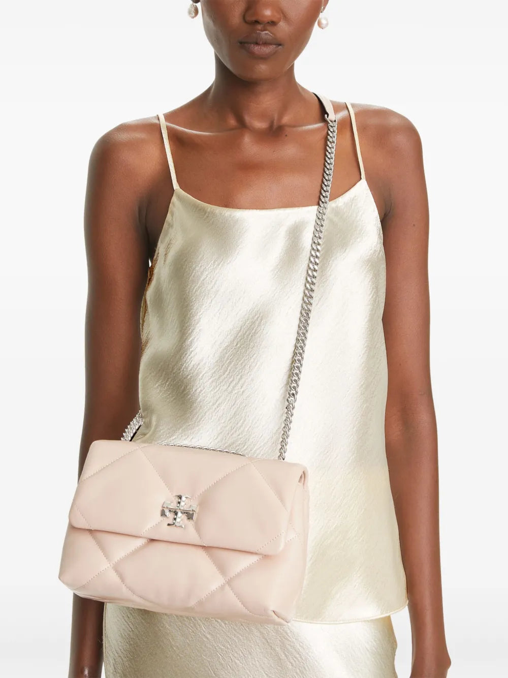 Tory Burch Small Kira Diamond Convertible Shoulder Bag