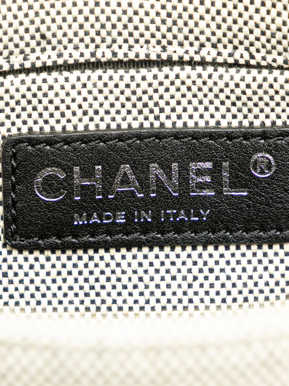 Chanel Pre Owned 2005 2006 Canvas Camellia Cc No 5 Shoulder Bag