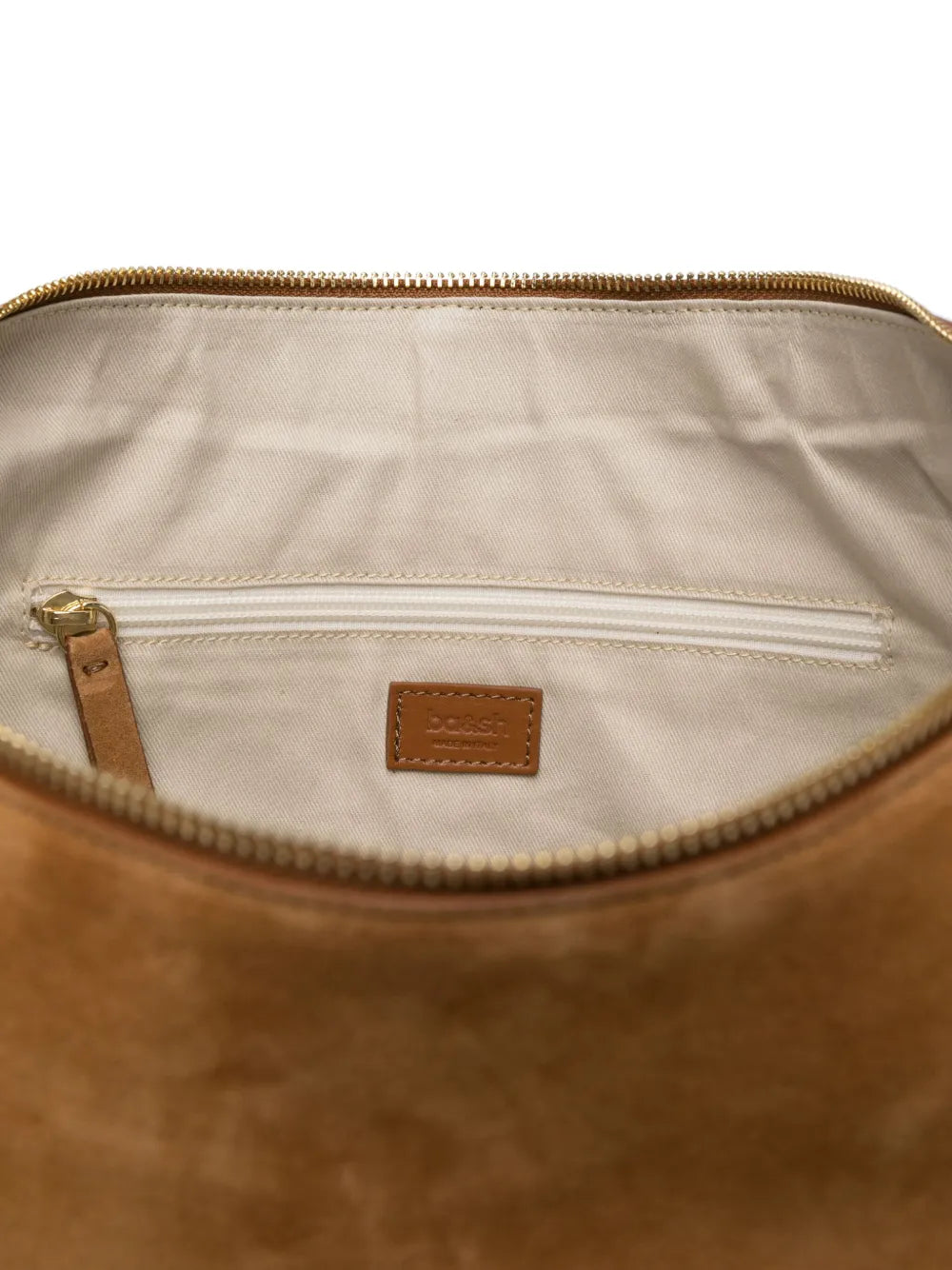 Bash Xl Franges Suede Shoulder Bag