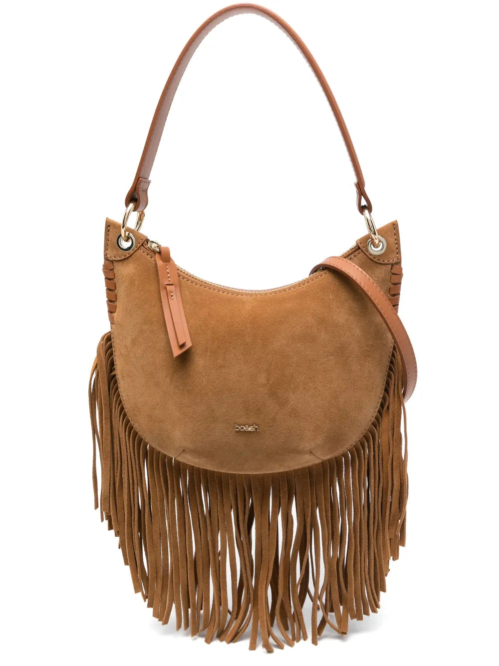 Bash Franges Suede Shoulder Bag