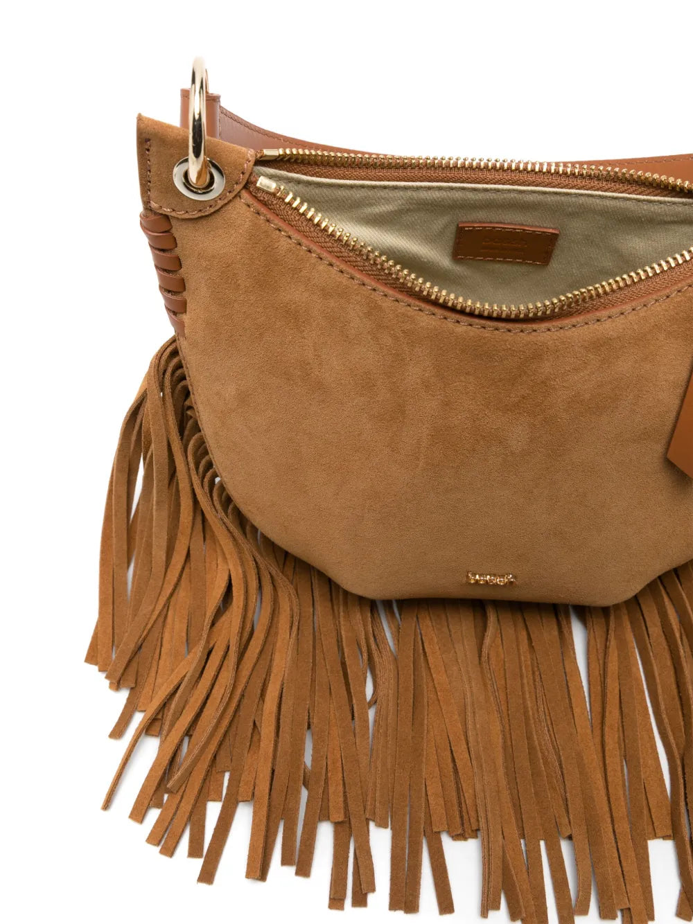 Bash Franges Suede Shoulder Bag