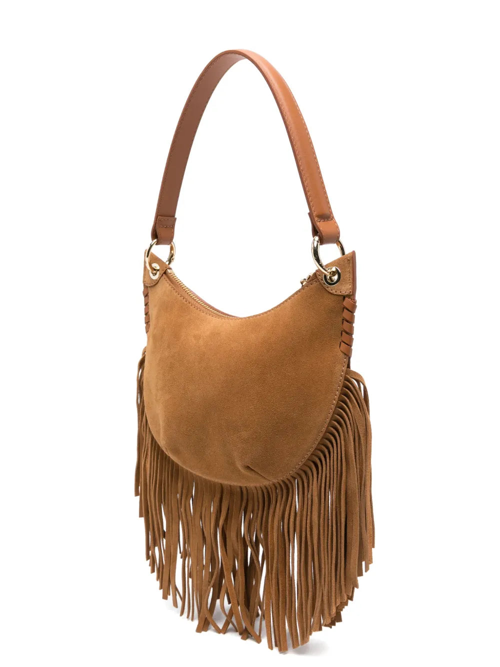 Bash Franges Suede Shoulder Bag