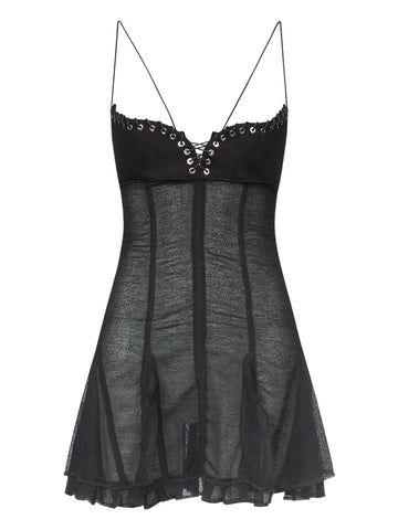 Ludovic De Saint Sernin Eva Mini Dress